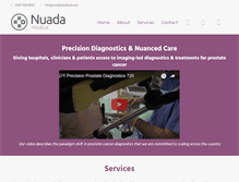 Tablet Screenshot of nuadamedical.com
